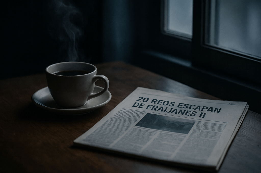 Echémonos un cafecito: la fuga que nos dejó helados